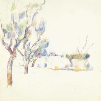 Almond Trees in Provence (Alley at Jas du Bouffan), 1900