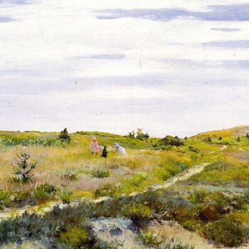 Along the Path at Shinnecock, 1896