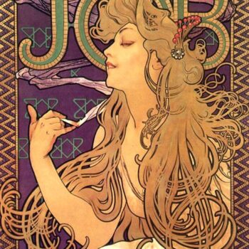 Alphonse Mucha Job Cigarettes 1