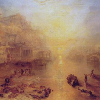 Ancient Italy - Ovid banished from Rome, 1838