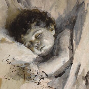 Anders Zorn-Sovande barn