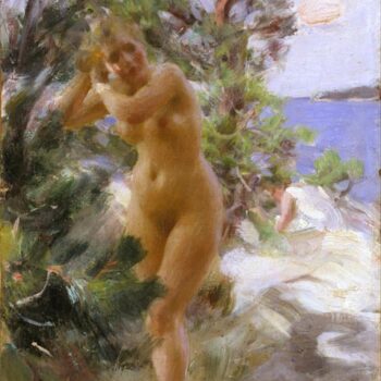 Anders Zorn - After the Bath - Google Art Project