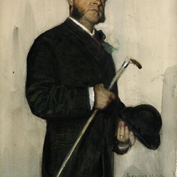 Anders Zorn - Banker Ludvig Arosenius 1880