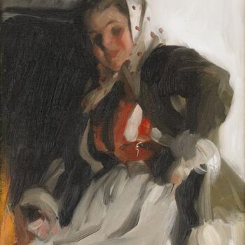 Anders Zorn - By the fireplace 1897