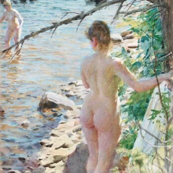Anders Zorn - Dalaroklippor II (I skĚ_rgarden) 1887