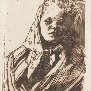 Anders Zorn - Dalkulla (etching) 1891