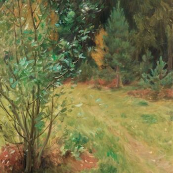 Anders Zorn - Landscape from Gopsmor 1917