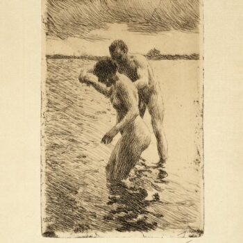 Anders Zorn - Pilot (etching) 1919
