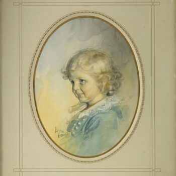 Anders Zorn - Portrait of a boy 1881 (framed)