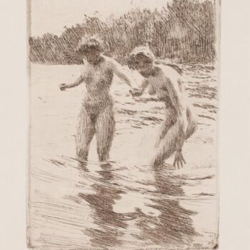 Anders Zorn - Stony Ground (etching) 1910