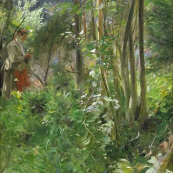 Anders Zorn - Sun in the forest 1907
