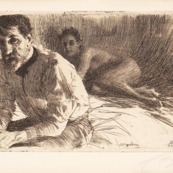 Anders Zorn Augustus Saint Gaudens II 1897