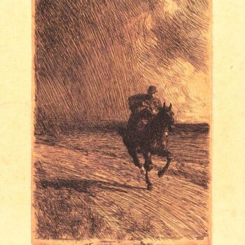 Anders Zorn Der Sturm 1891
