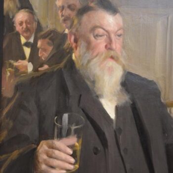 Anders Zorn En skal i Idun 1892