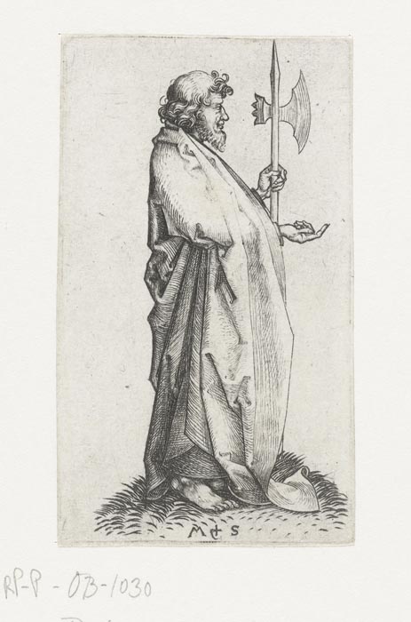 Apostle Matthew. 1470-1490