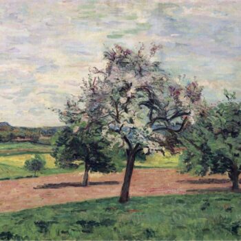 Apple Trees Blooming, Ile-de-France, 1887