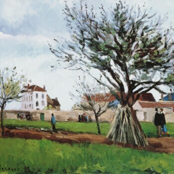 Apple Trees at Pontoise, the House of Pere Galien, 1885