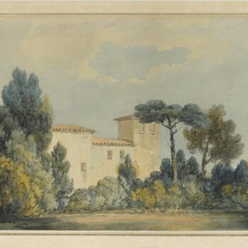Arno, A Villa Among Trees and Bushes