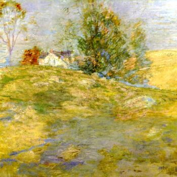 Artist's Home in Autumn, Greenwich, Connecticut, 1895