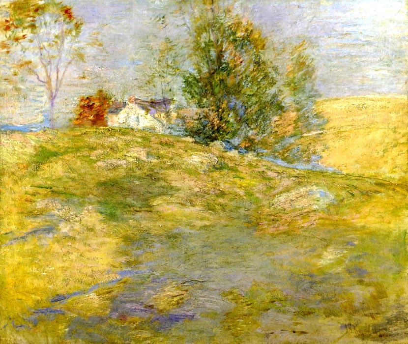 Artist's Home in Autumn, Greenwich, Connecticut, 1895