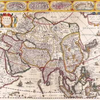 Asia, Jan Jansson 1632