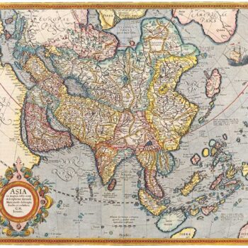 Asia, Jodocus Hondiuc 1620