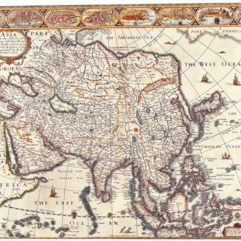 Asia, John Speed 1626