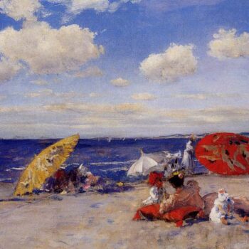 At the Seaside, 1892