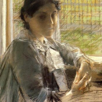 At the Window, 1890