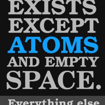 Atomist Quote from Democritus