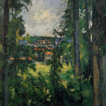 Auvers-sur-Oise, View from Nearby, 1876-77