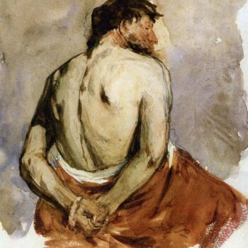 Back of a Male Figure, 1885