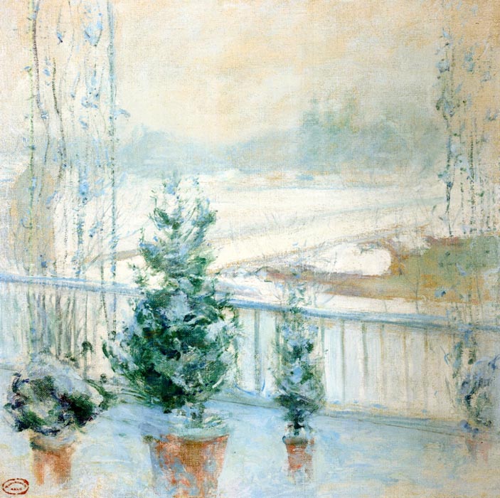 Balcony in Winter, 1901-02