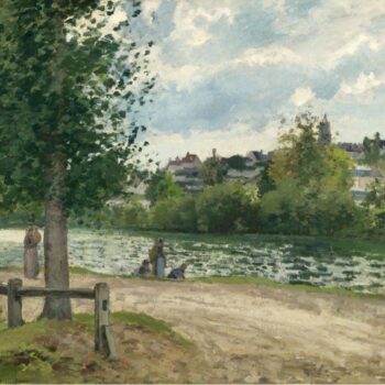 Banks of the Oise at Pontoise, 1868-70