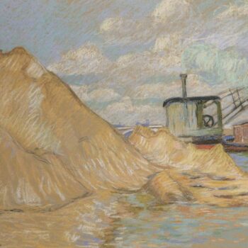 Banks of the Seine at Paris, 1885