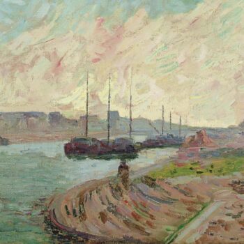 Banks of the Seine in Paris, 1880