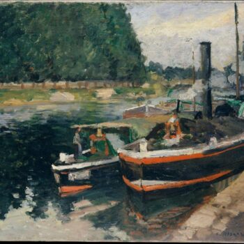 Barges at Pontoise, 1876