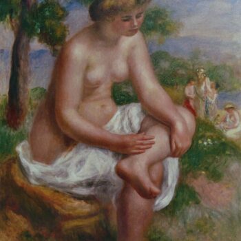 Bather on the Landscape (Eurydice), 1895-1900