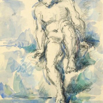 Bather (study), 1885