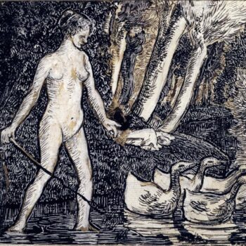 Bather with Geese, 1895