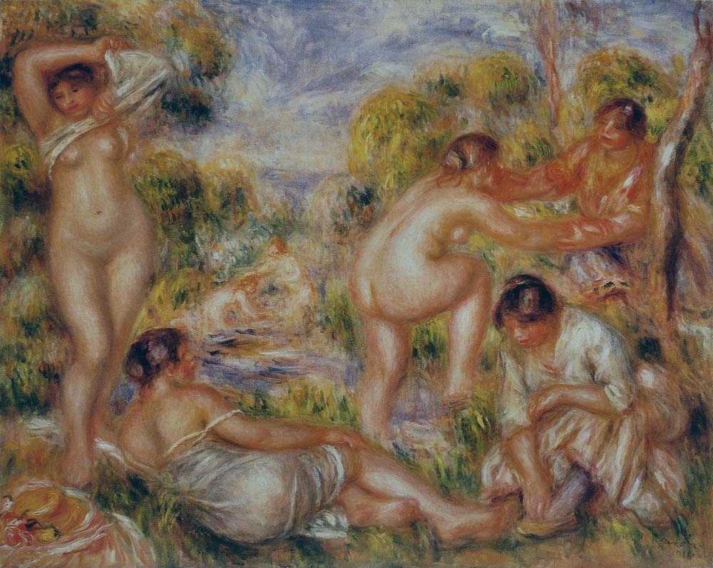 Bathers, 1916