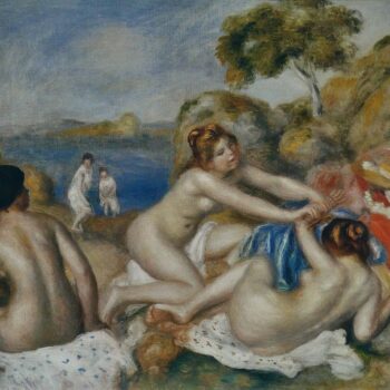 Bathers Playing with a Crab, 1897