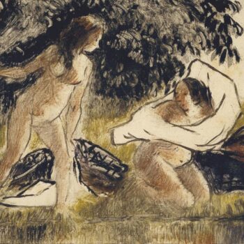 Bathers (Study), 1895-96