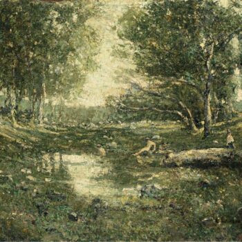Bathers, Woodland, 1915