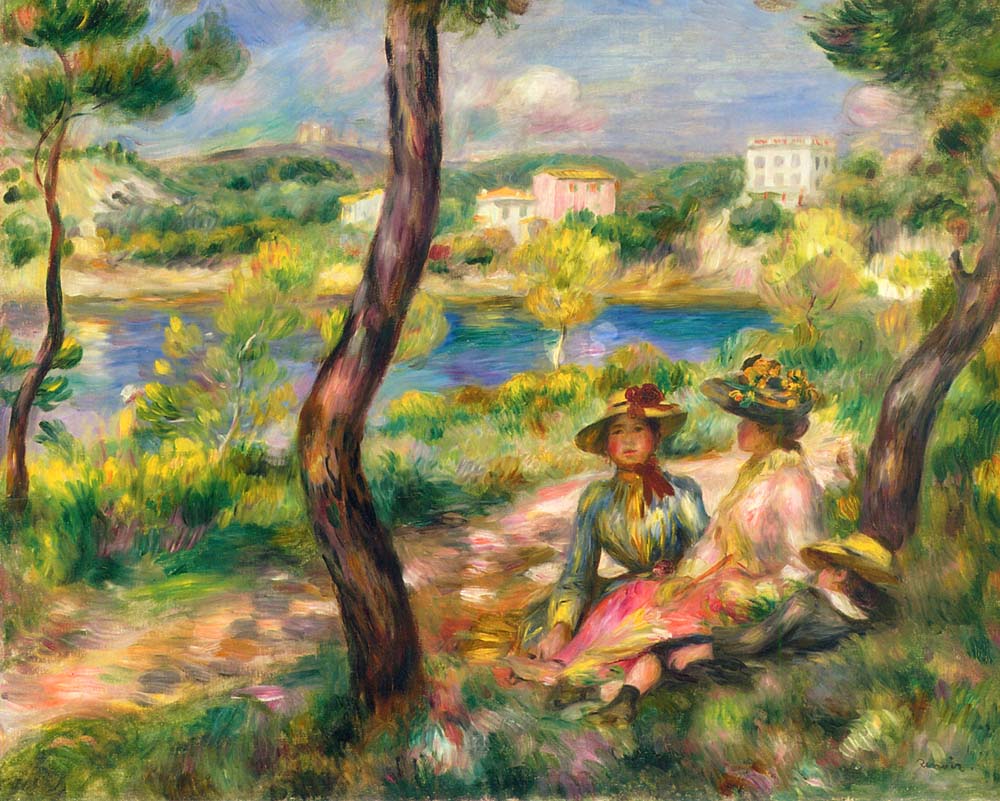 Beaulieu, Women and Little Boy, 1890