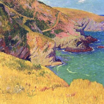 Belle-Ile-en-Mer, Cliffs, 1892