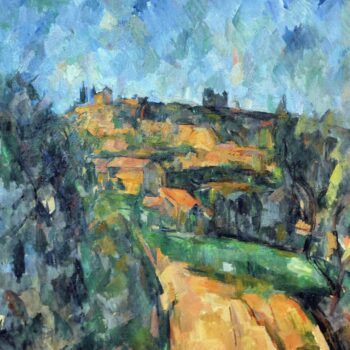 Bend of the Road at the Top of the Chemin des Lauves, 1904-06