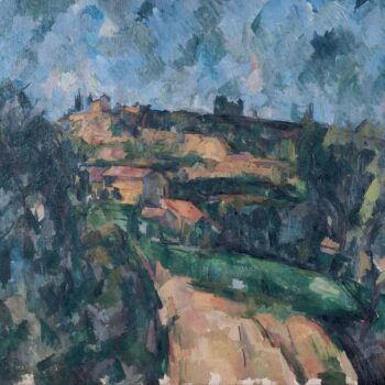 Bend of the Road at the Top of the Lauves Hill, 1904-06