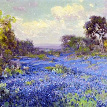 Blue Bonnets at Late Afternoon, 1915