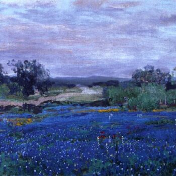 Blue Bonnets at Twilight, 1922
